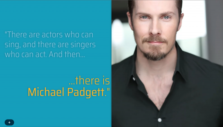 Michael Padgett Actor Homepage